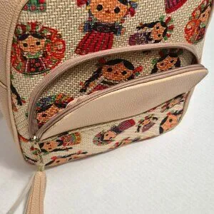 Bags | Mexican Le Le Doll Backpack Cream 10 Handcraft New  display picture 3